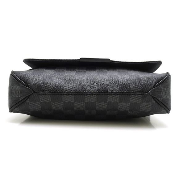 Louis Vuitton Damier Graphite Messenger PM Diagonal Shoulder Black - Picture 3 of 7
